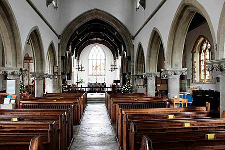 Corfe Castle - The Nave